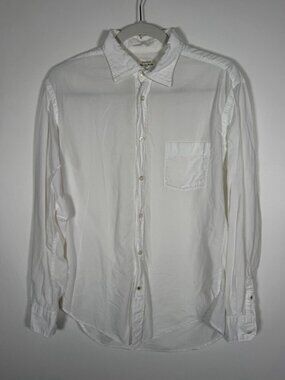 HARTFORD Alternative Classics white oxford preppy button down lightweight L